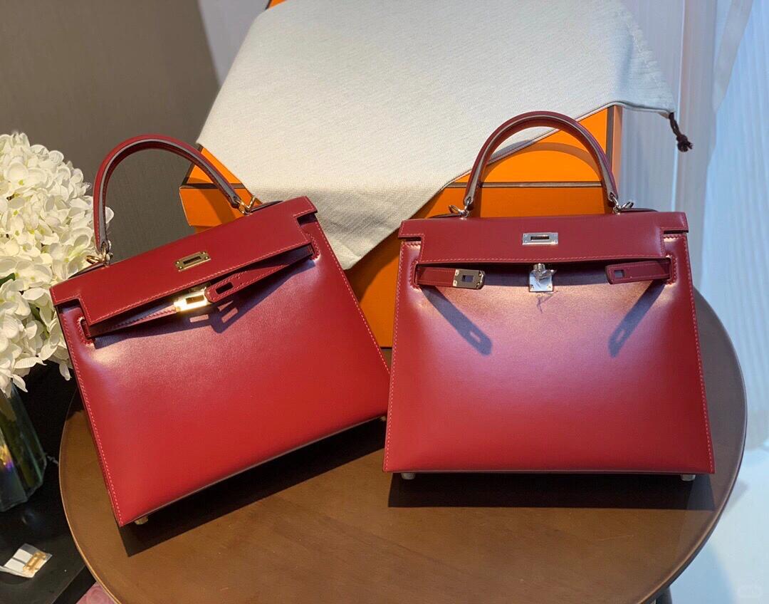 Hermes Kelly 25CM-Box Leather