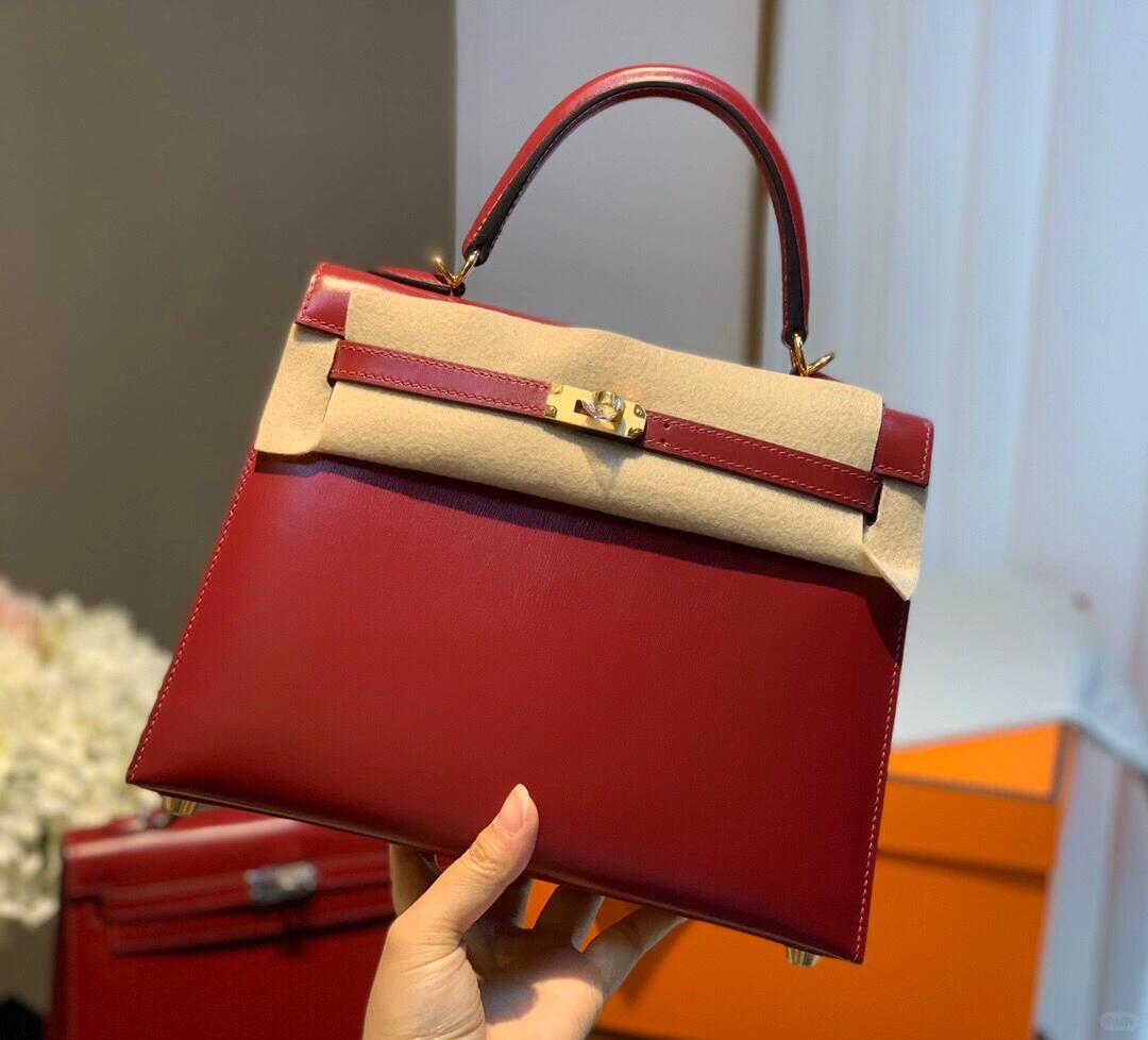 Hermes Kelly 25CM-Box Leather