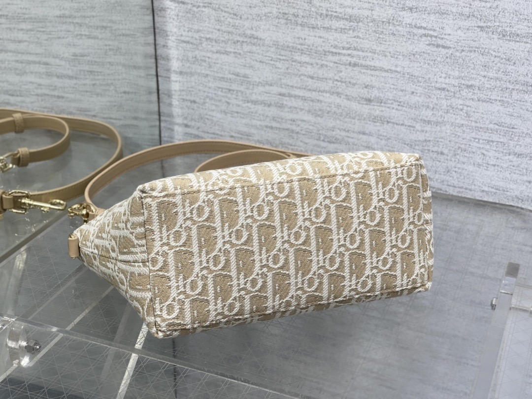 Medium DiorTravel Nomad Pouch Blue Dior-22*13*9.5CM