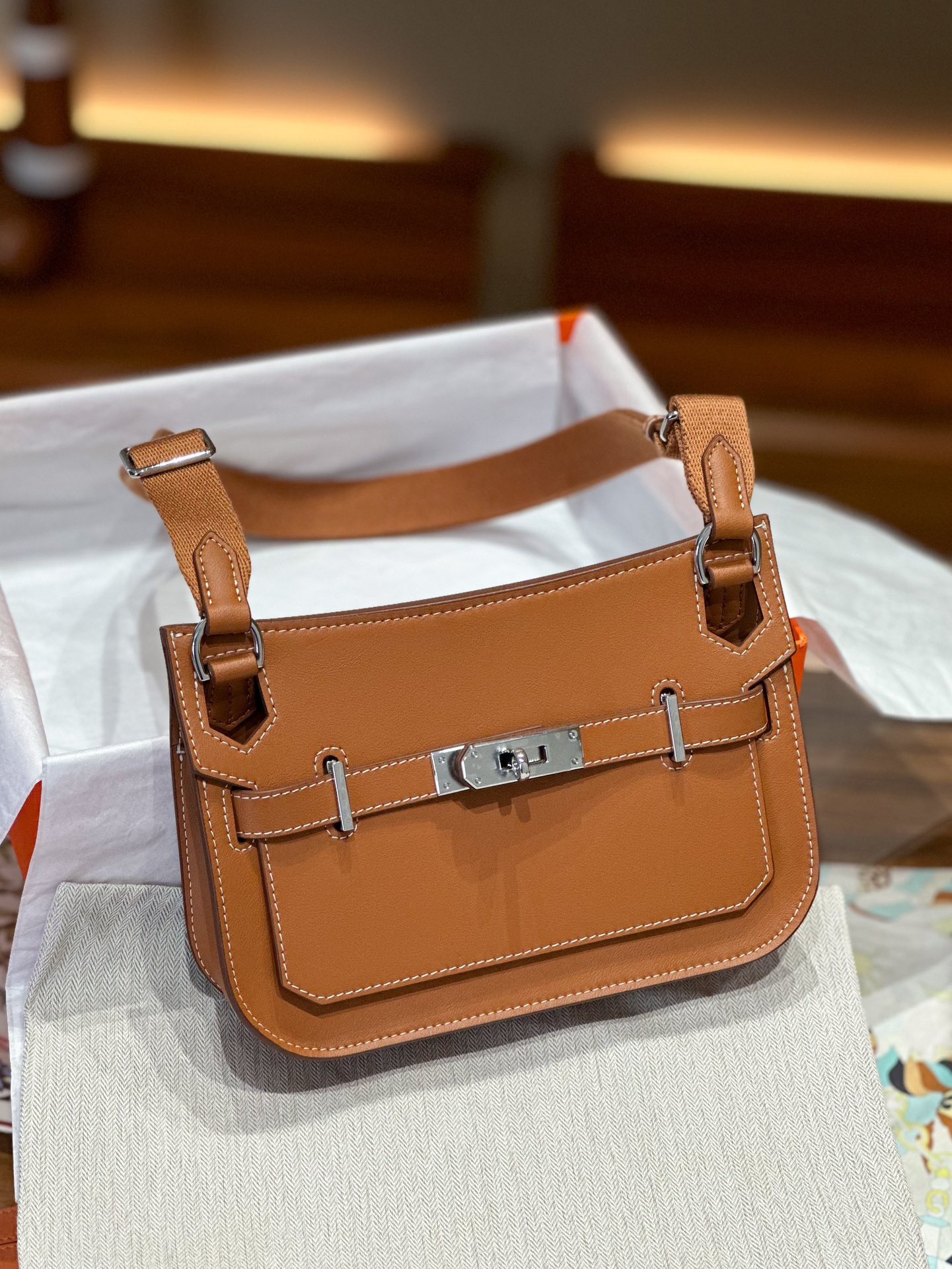 Hermes Jypsière Bag-23*17*5CM