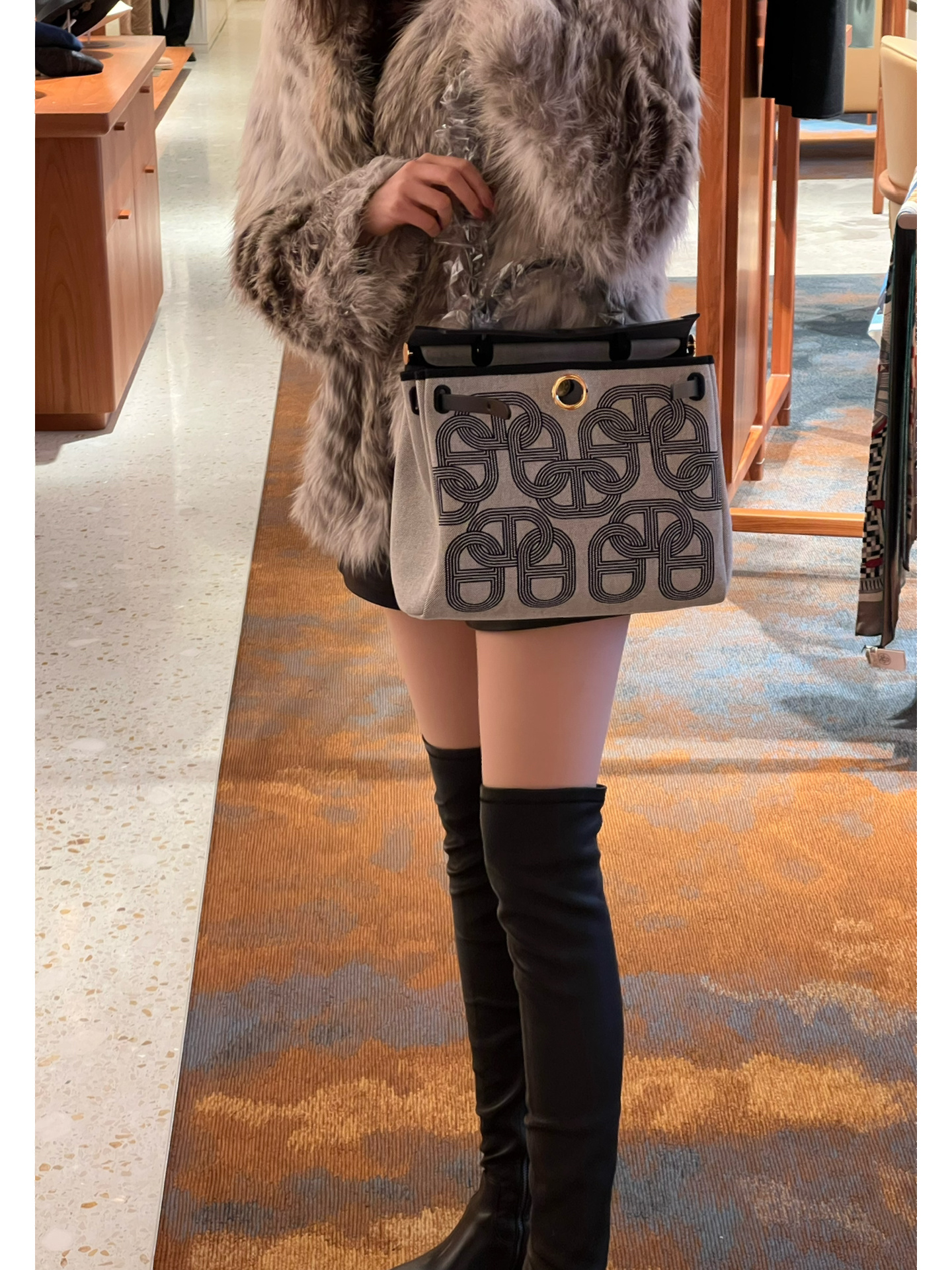 H**mes herbag-31cm
