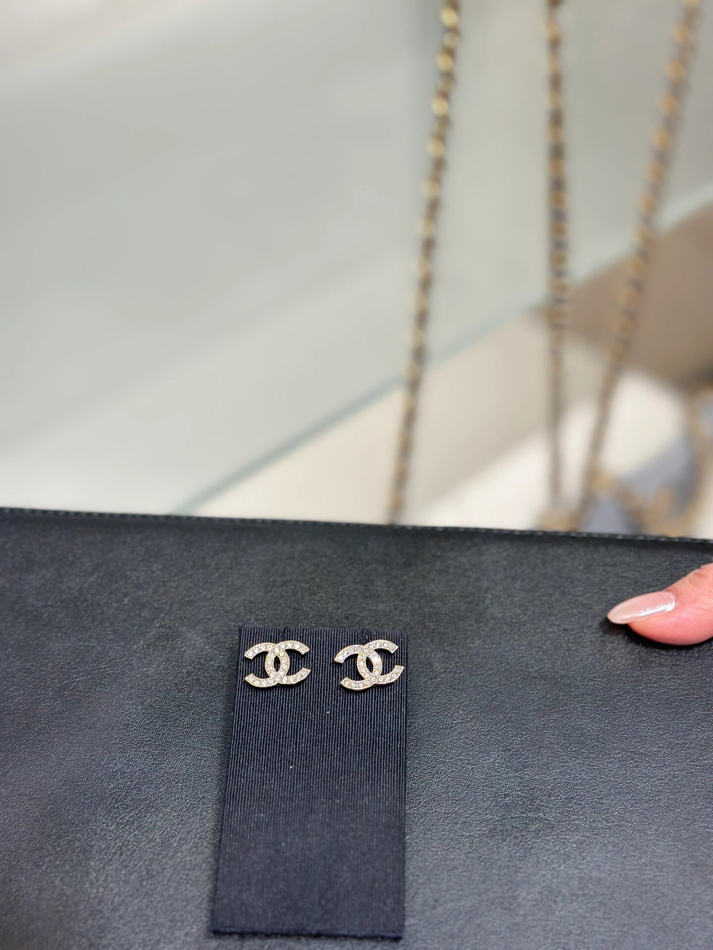Ch@nel Earring
