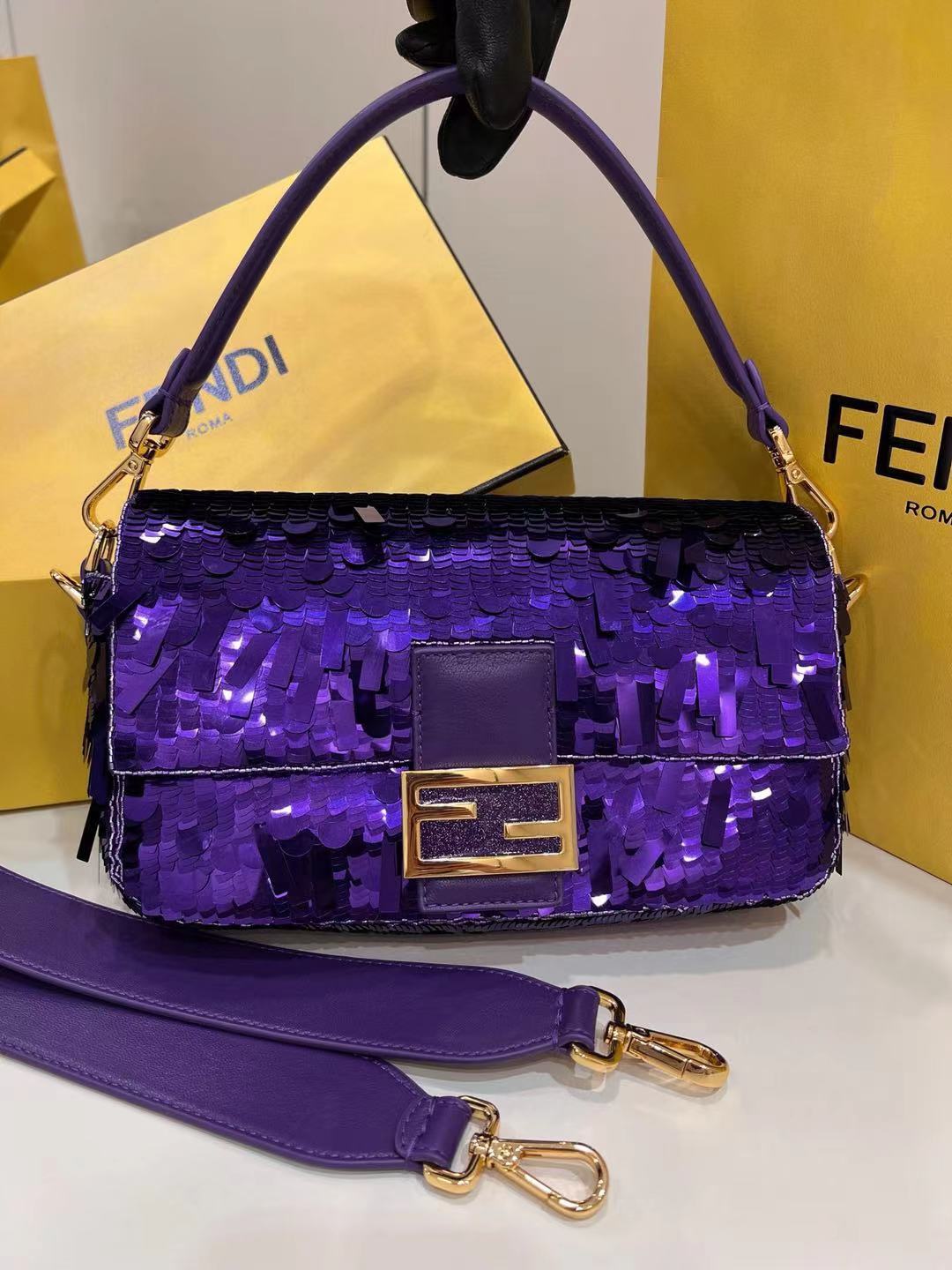 FendI Baguette Bag-28x6x13.5CM