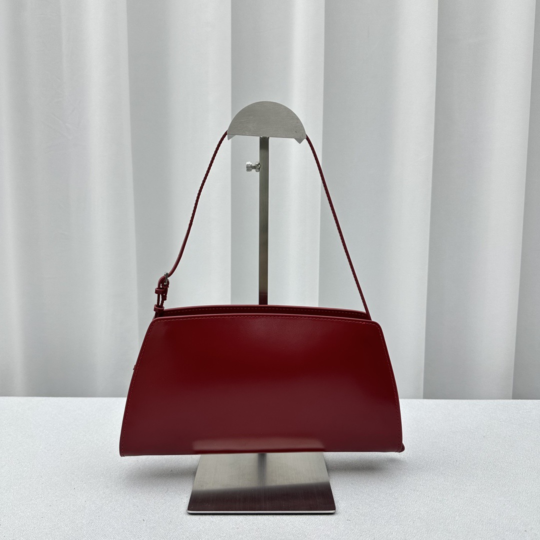 The Row Calfskin Dalia Baguette Bag-27*24*5CM