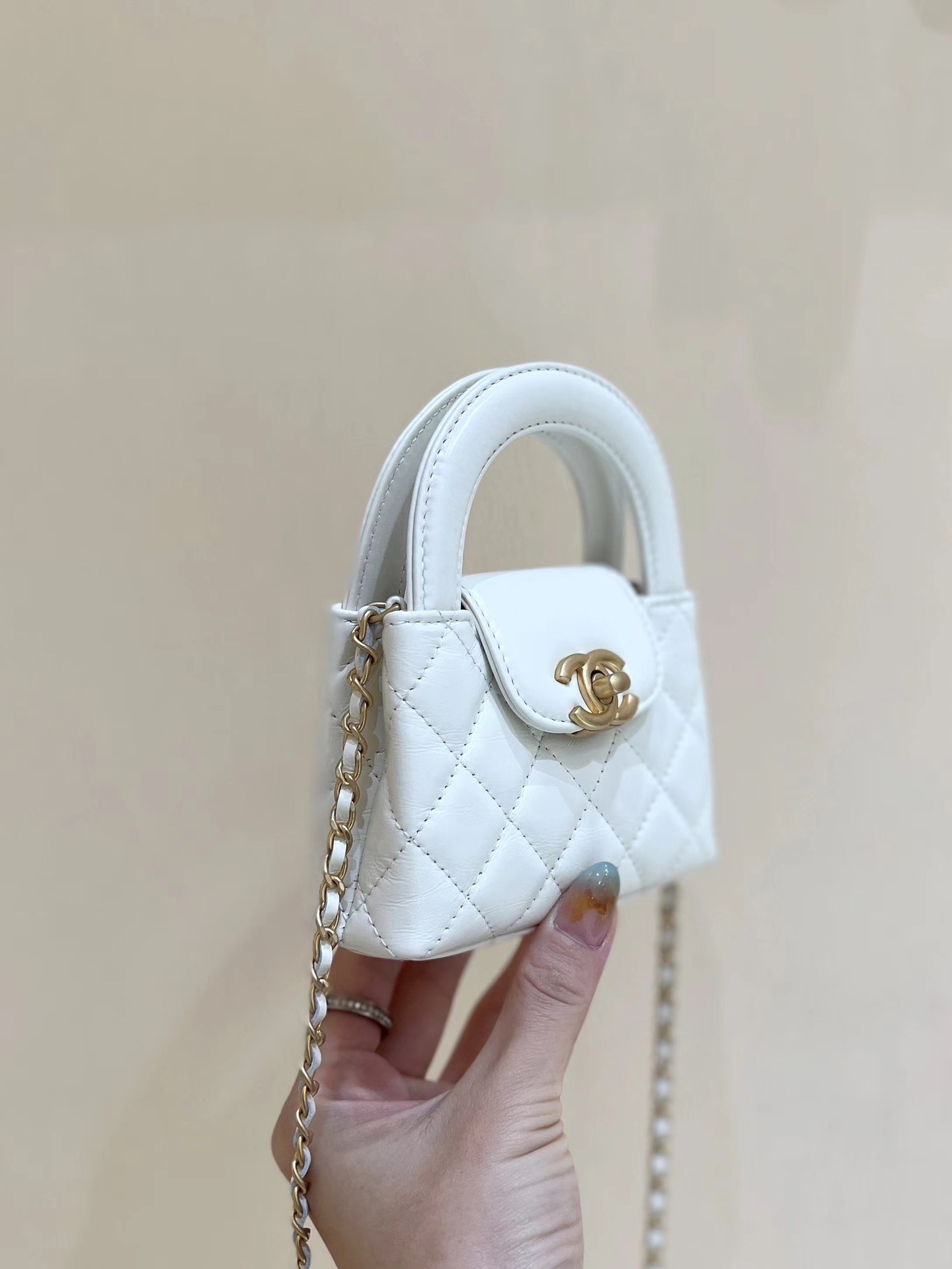 Ch@Nel Kelly Chain Bag-8.3*12.5*4CM