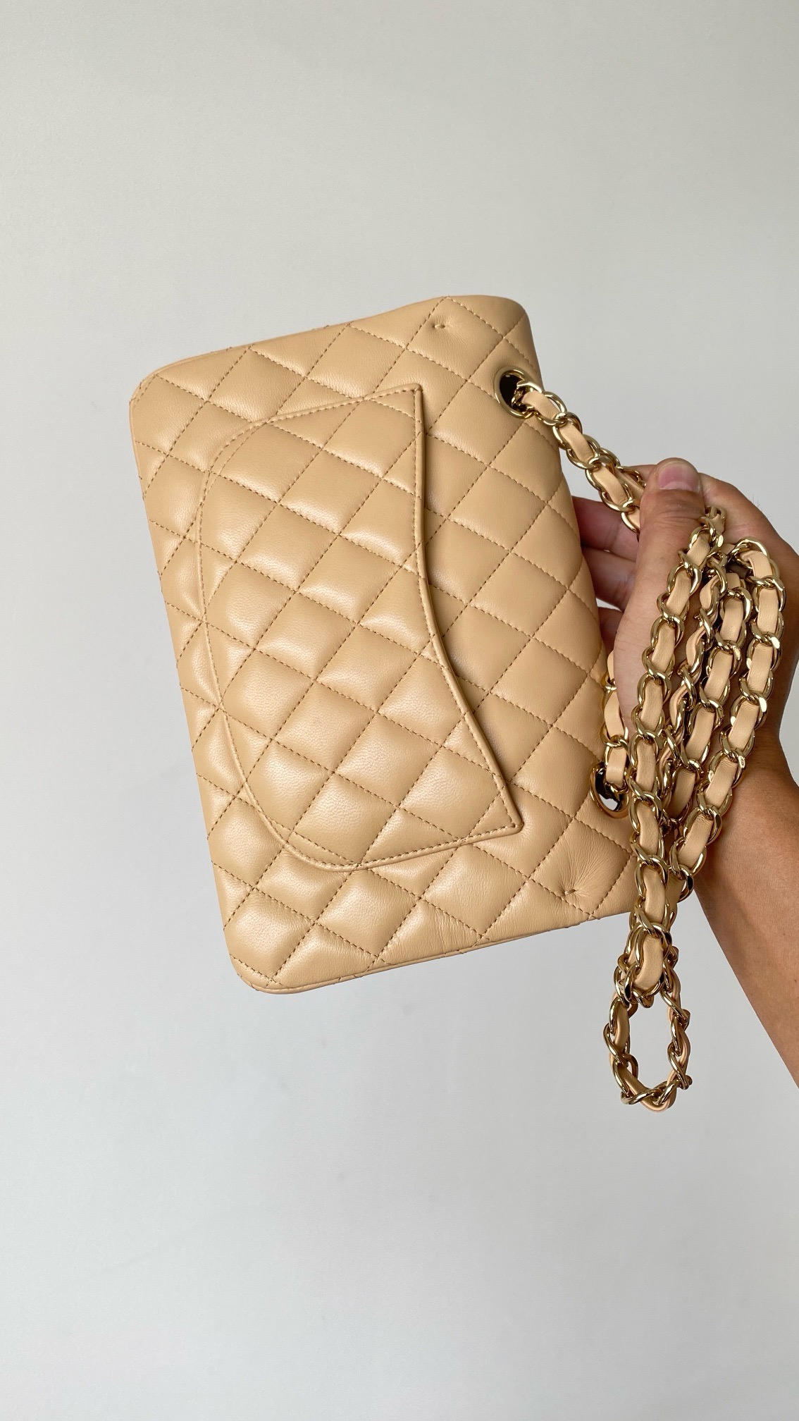 Ch@nel Flap Bag-Caviar-23CM