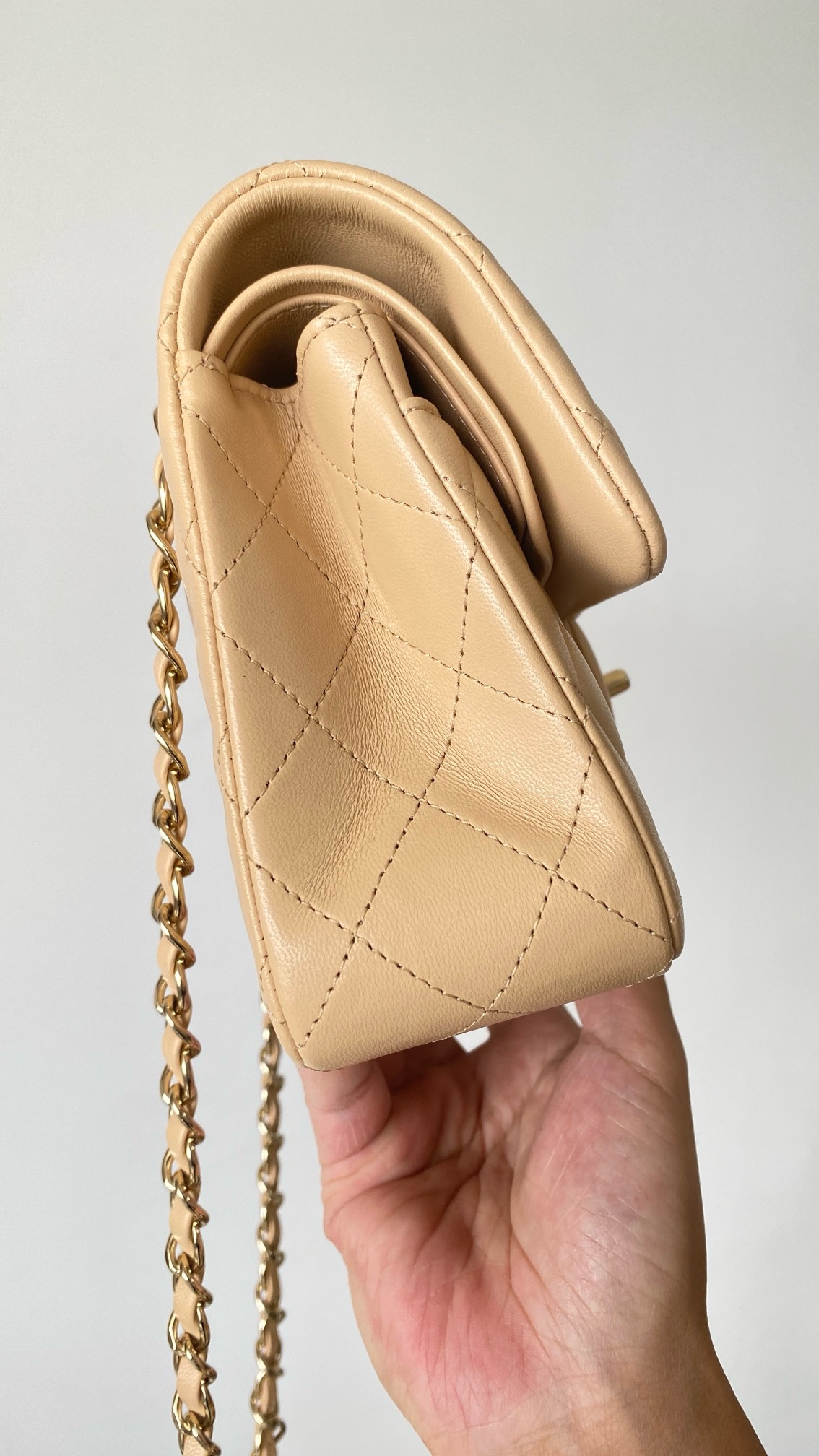 Ch@nel Flap Bag-Caviar-23CM