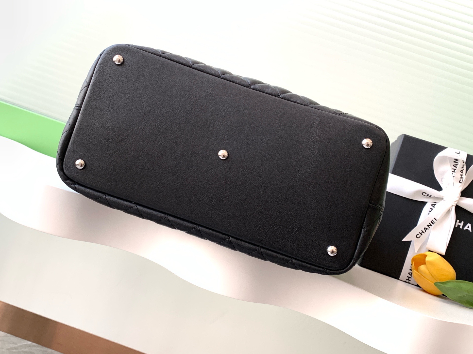 Ch@nel Cambon Line Coco Mark Large Tote Shoulder Bag -30*25*15CM
