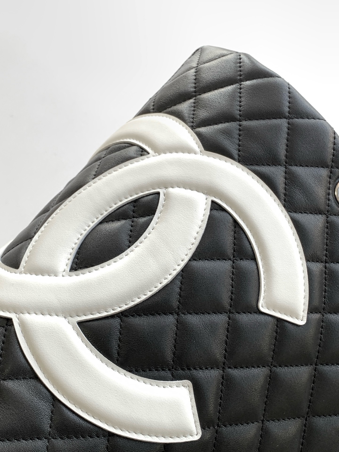 Ch@nel Cambon Line Coco Mark Large Tote Shoulder Bag -30*25*15CM