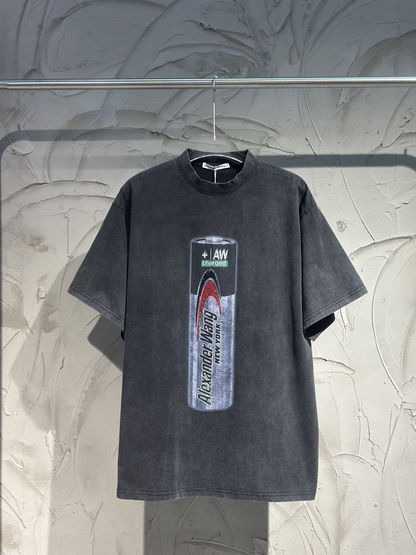 Alexander Wang graphic-print T-shirt | Grey