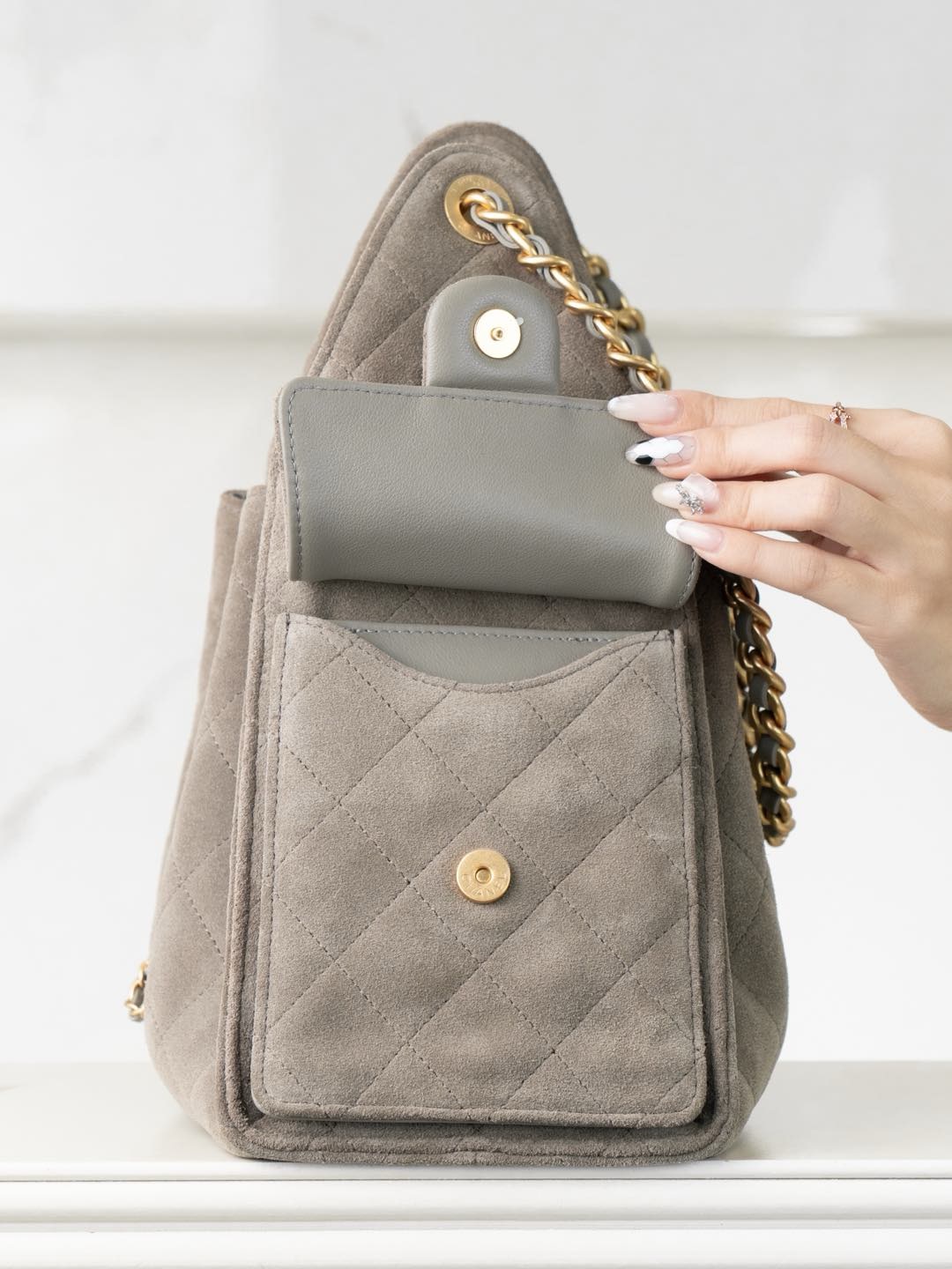 Ch@nel Bag--30*26*14CM