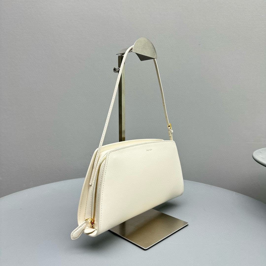 The Row Calfskin Dalia Baguette Bag-27*24*5CM