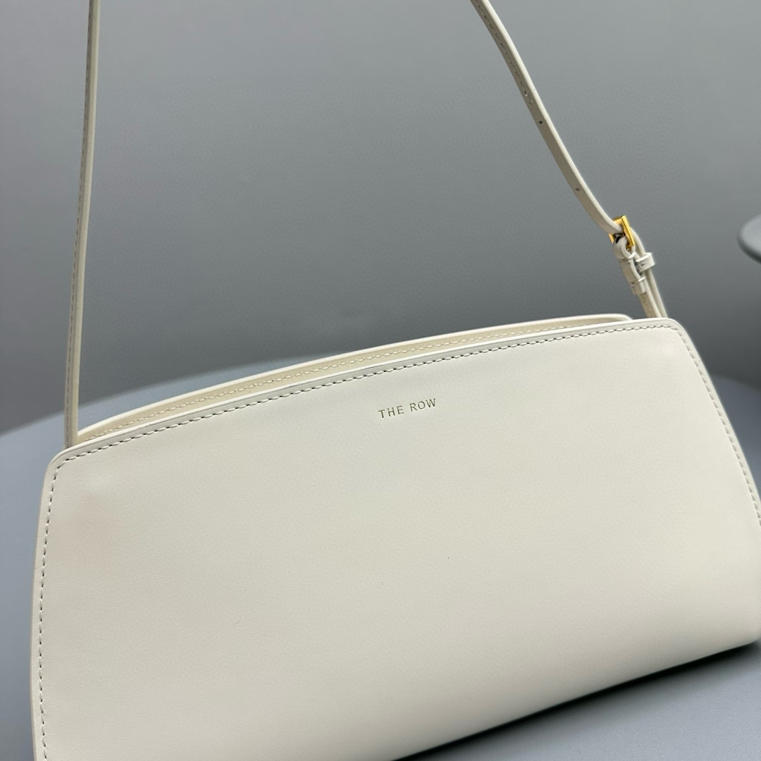 The Row Calfskin Dalia Baguette Bag-27*24*5CM