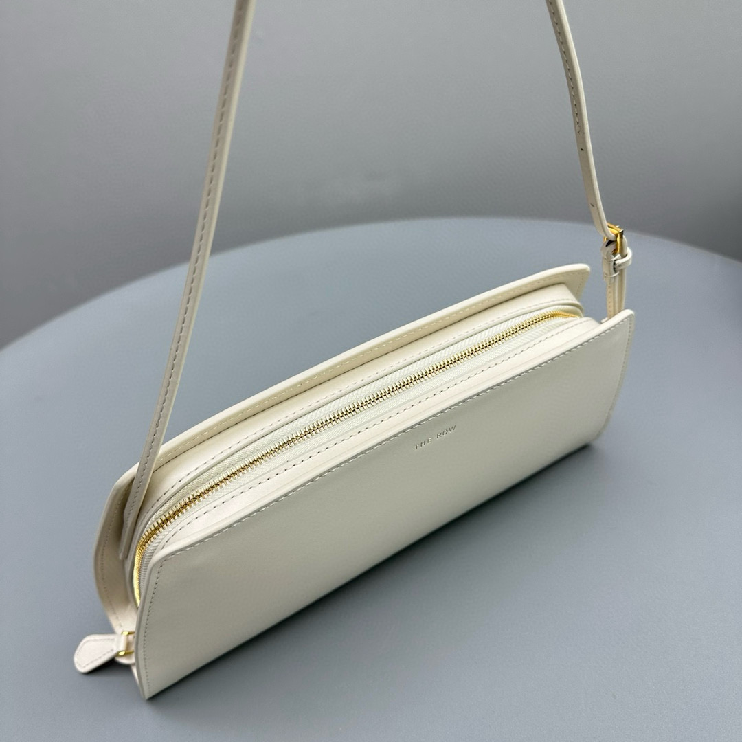 The Row Calfskin Dalia Baguette Bag-27*24*5CM