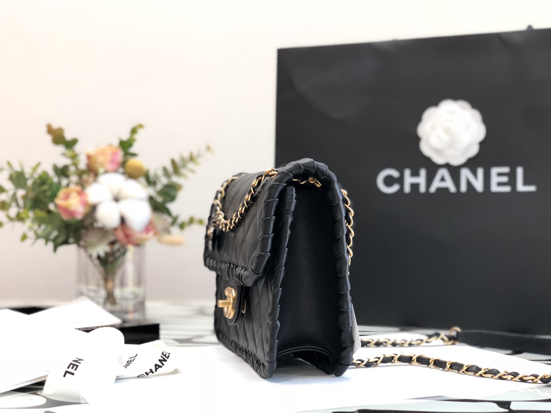 Ch@nel Flap Bag-22CM