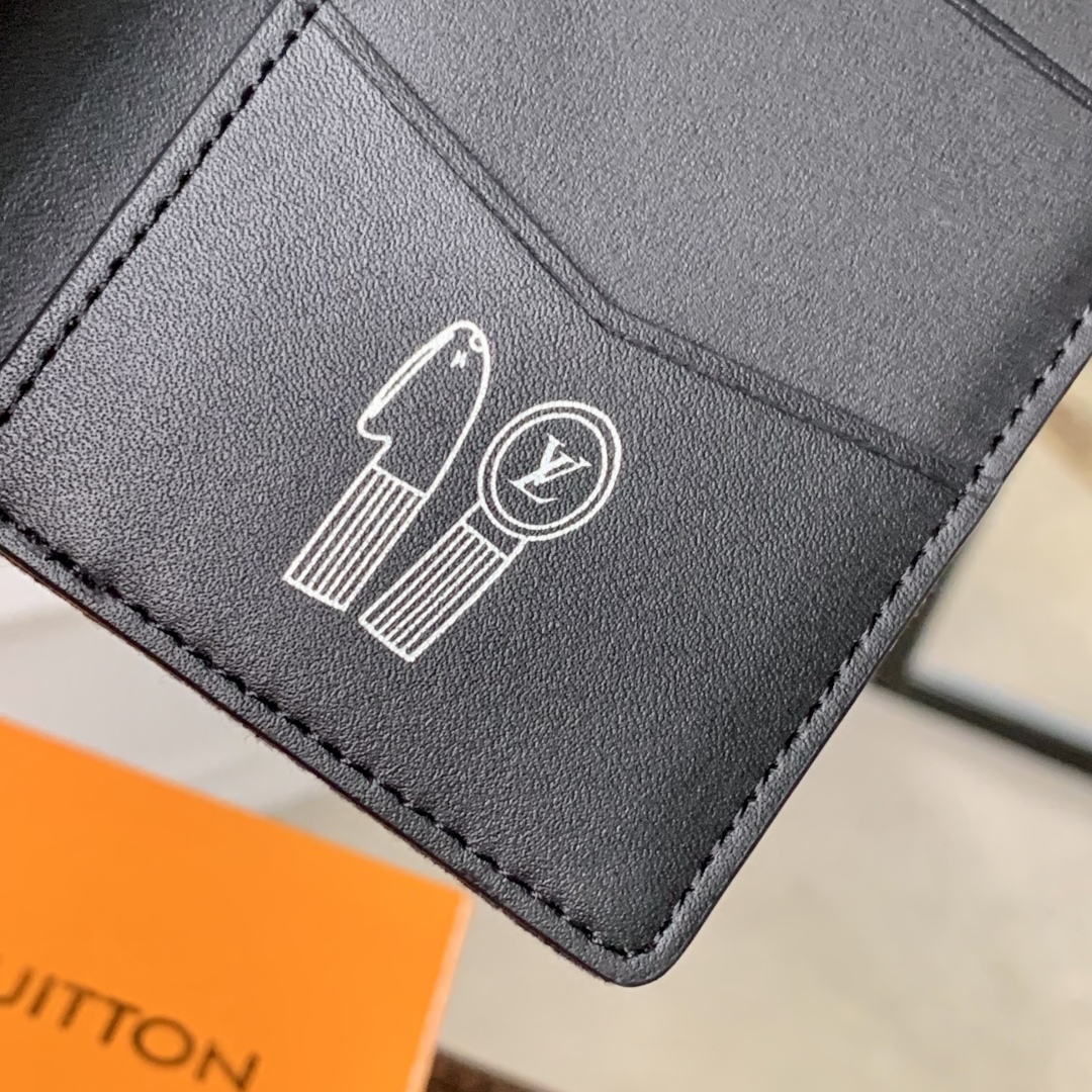 Louis Vuitton Pocket Organizer Wallet-7.5 × 11 × 1CM