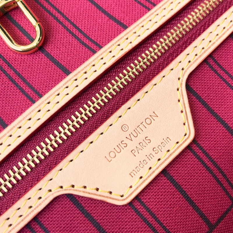 l0*is V*t0n neverfull gm (rose red inside) -40*33*20cm