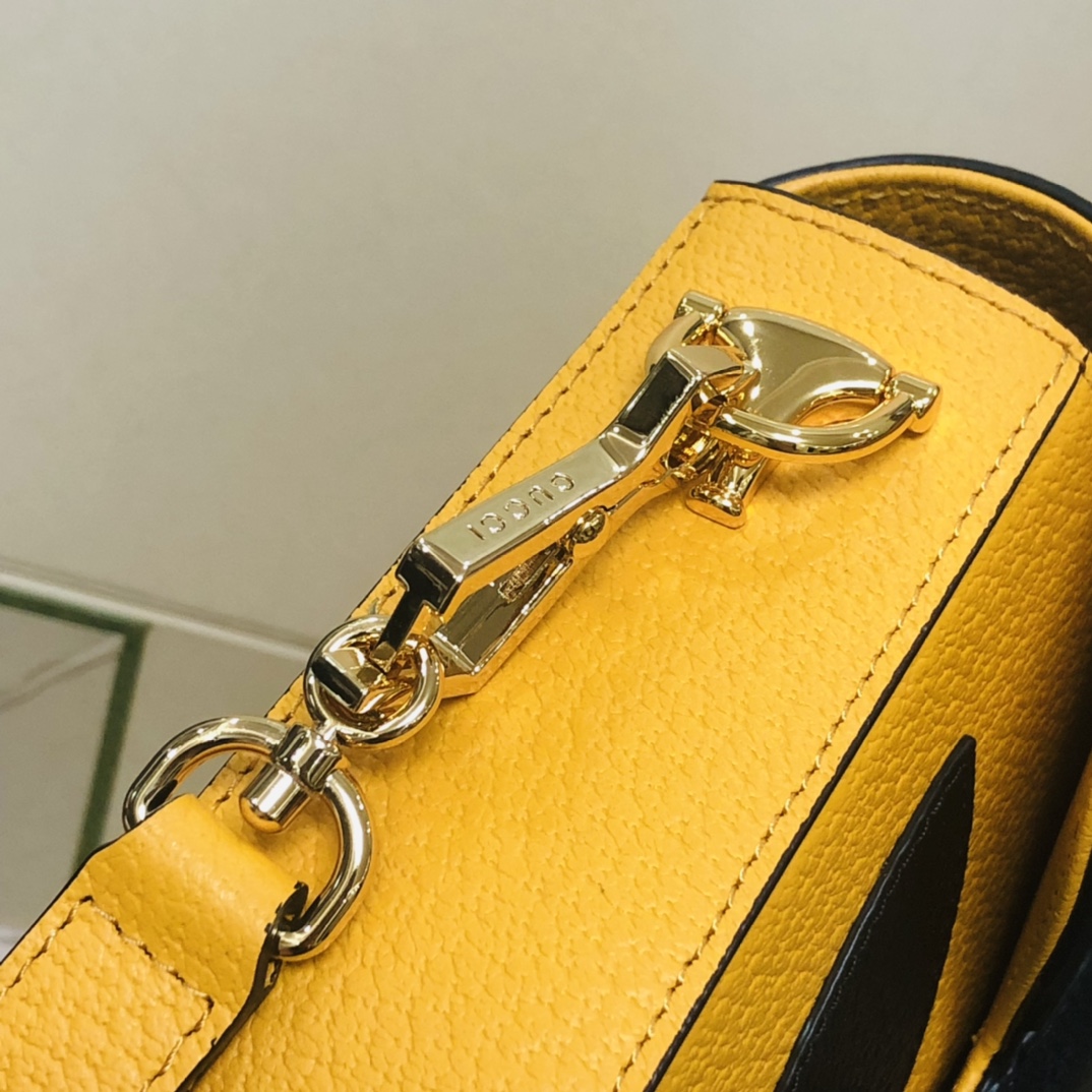 Adidasx Gucci 1955 Horsebit Shoulder Bag-20.6*14.4*5.1CM