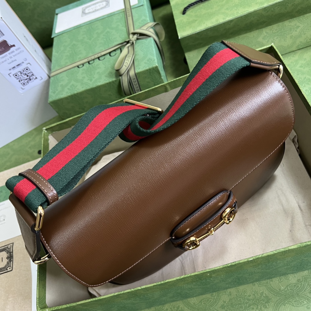 G*u*i 1955 horsebit shoulder bag-30*21*7.5cm