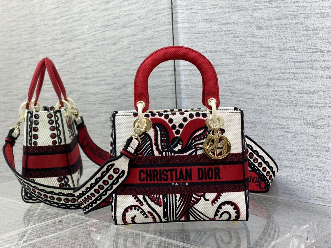 lady D*or handle bag-24cm