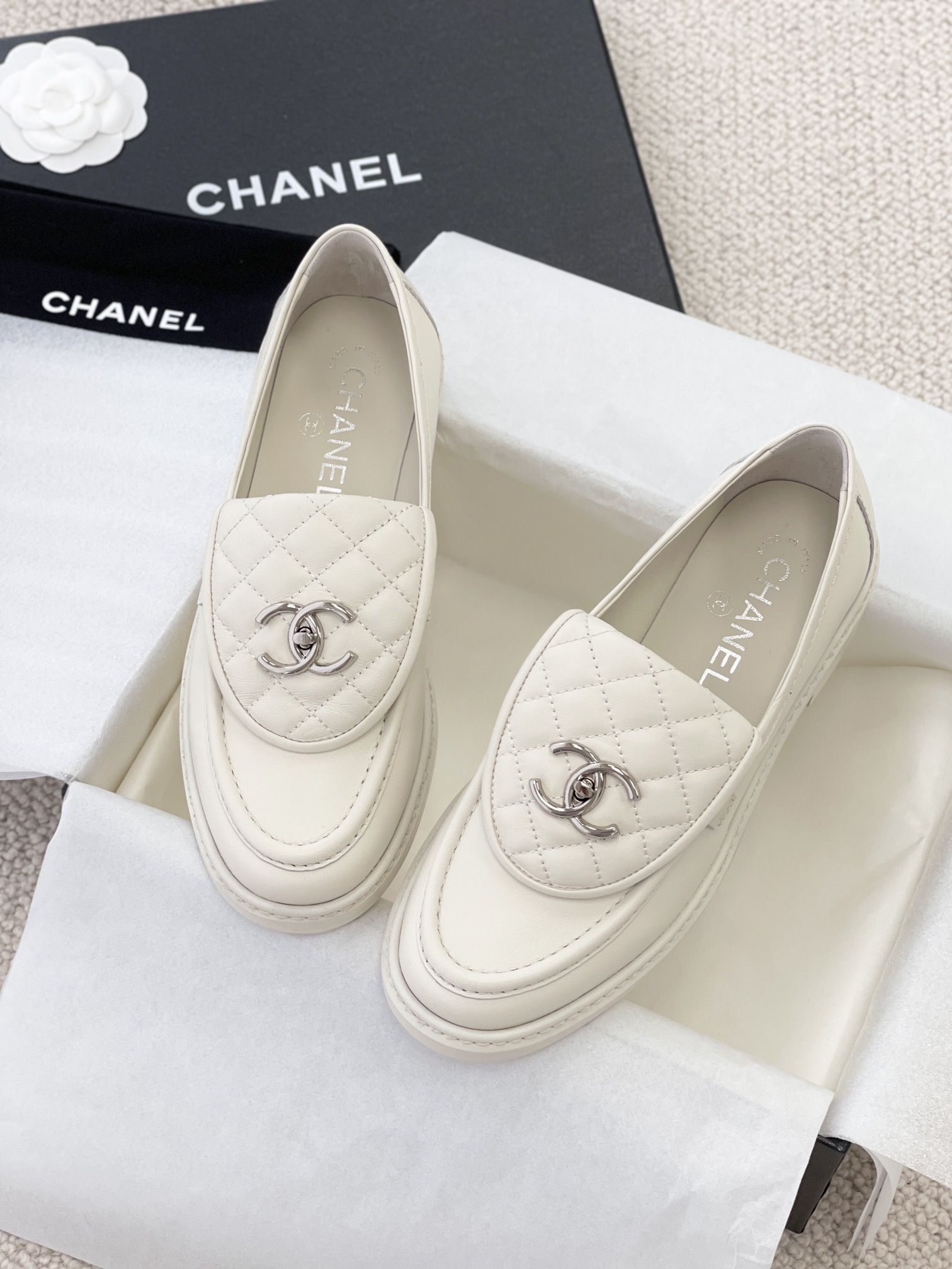 Ch@nel Loafers