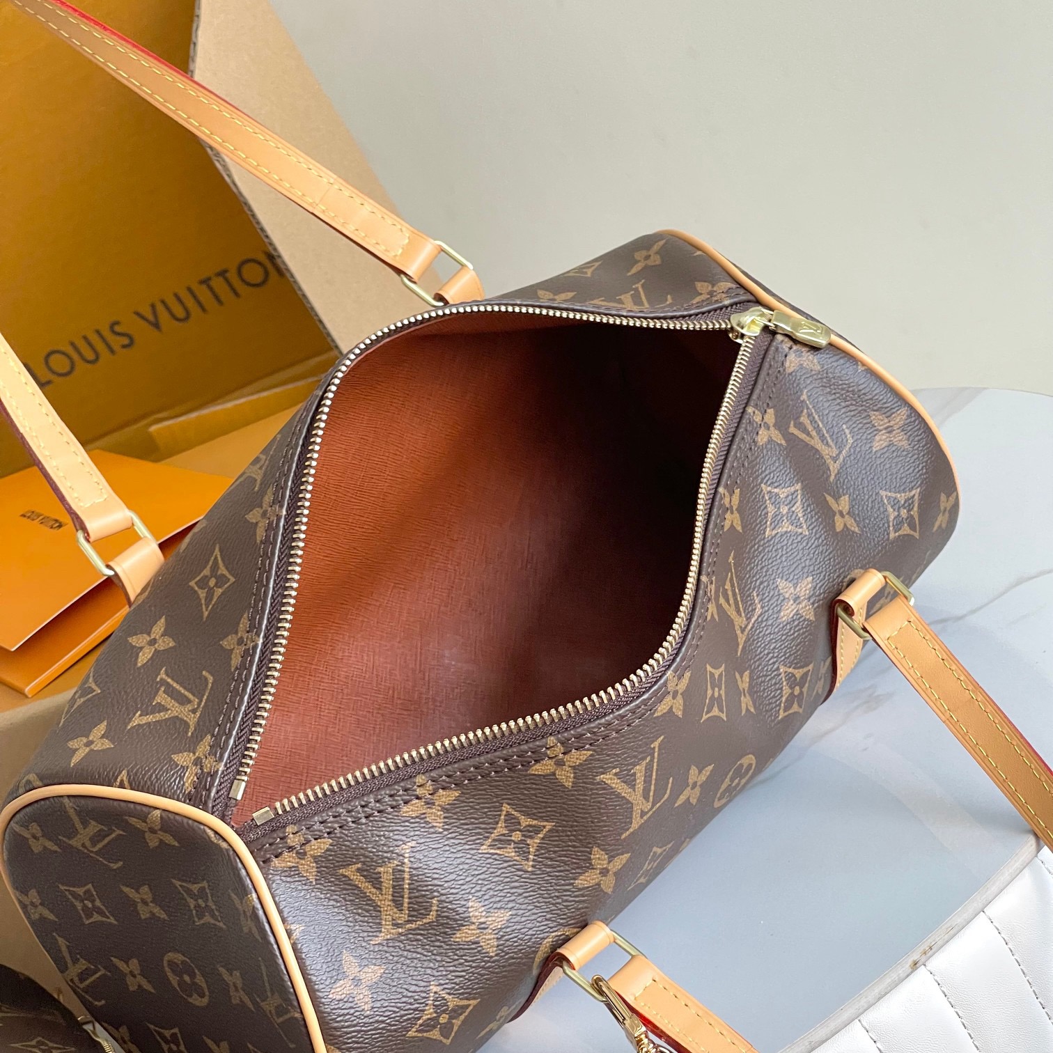Louis Vuitton M51386 Papillon Handbag-30*15*15CM