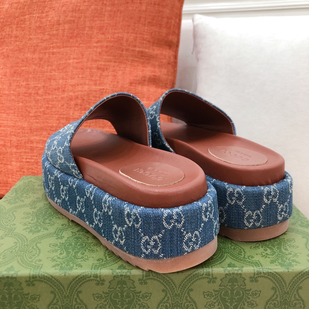 G*u*i sandals-5.5cm