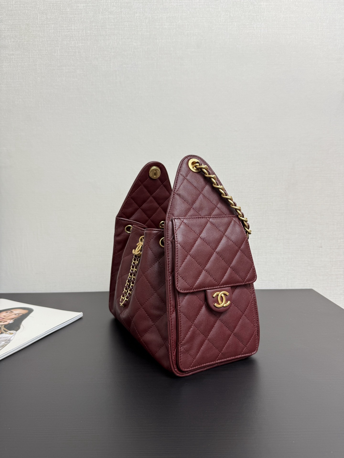 Ch@nel Bag--30*26*14CM