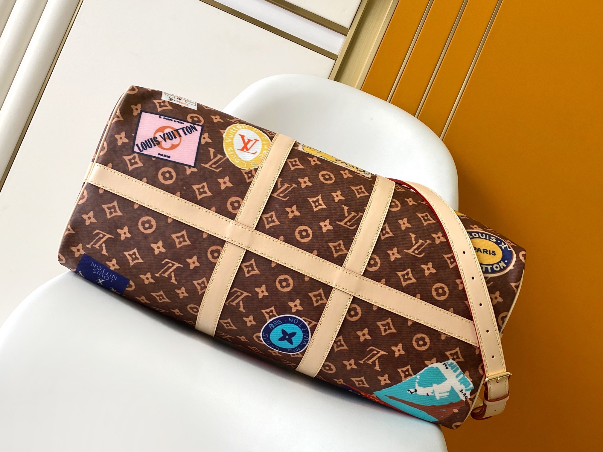 Louis Vuitton Keepall Bandoulière 50- M13966-50 x 29 x 23CM