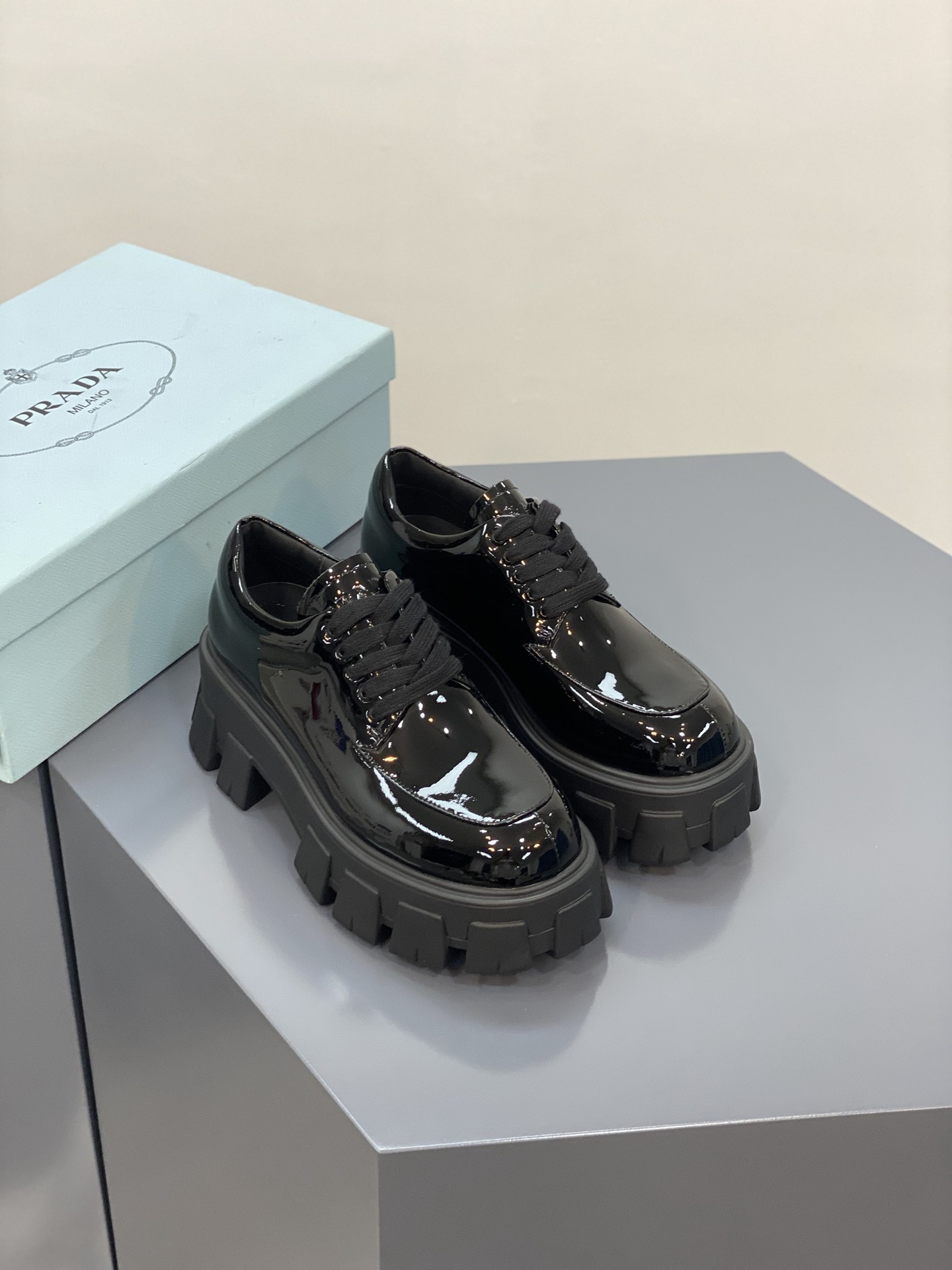 Pra*a loafers 2022ss-5.5cm