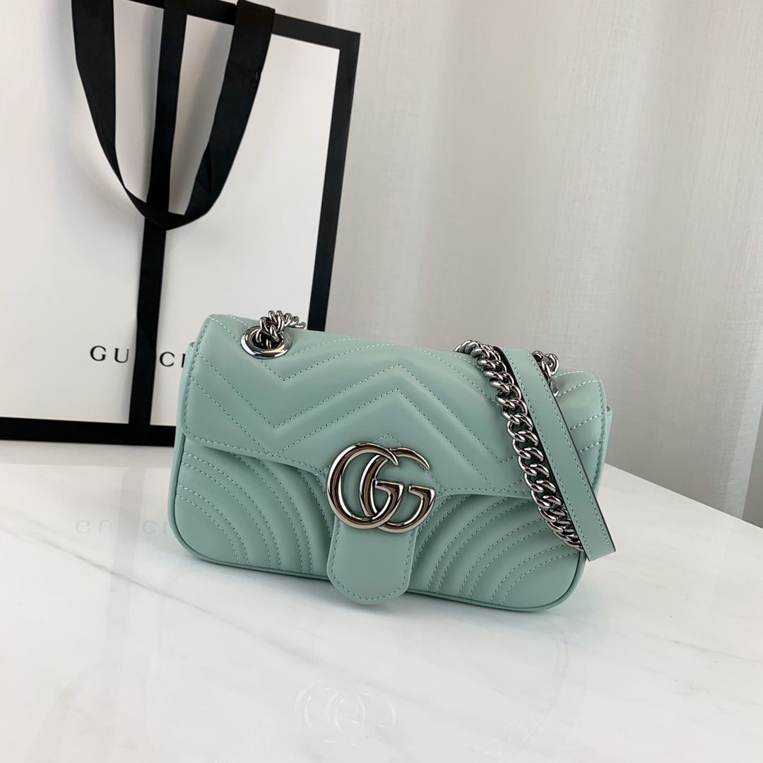 G*u*i marmont bag-14*23*6cm