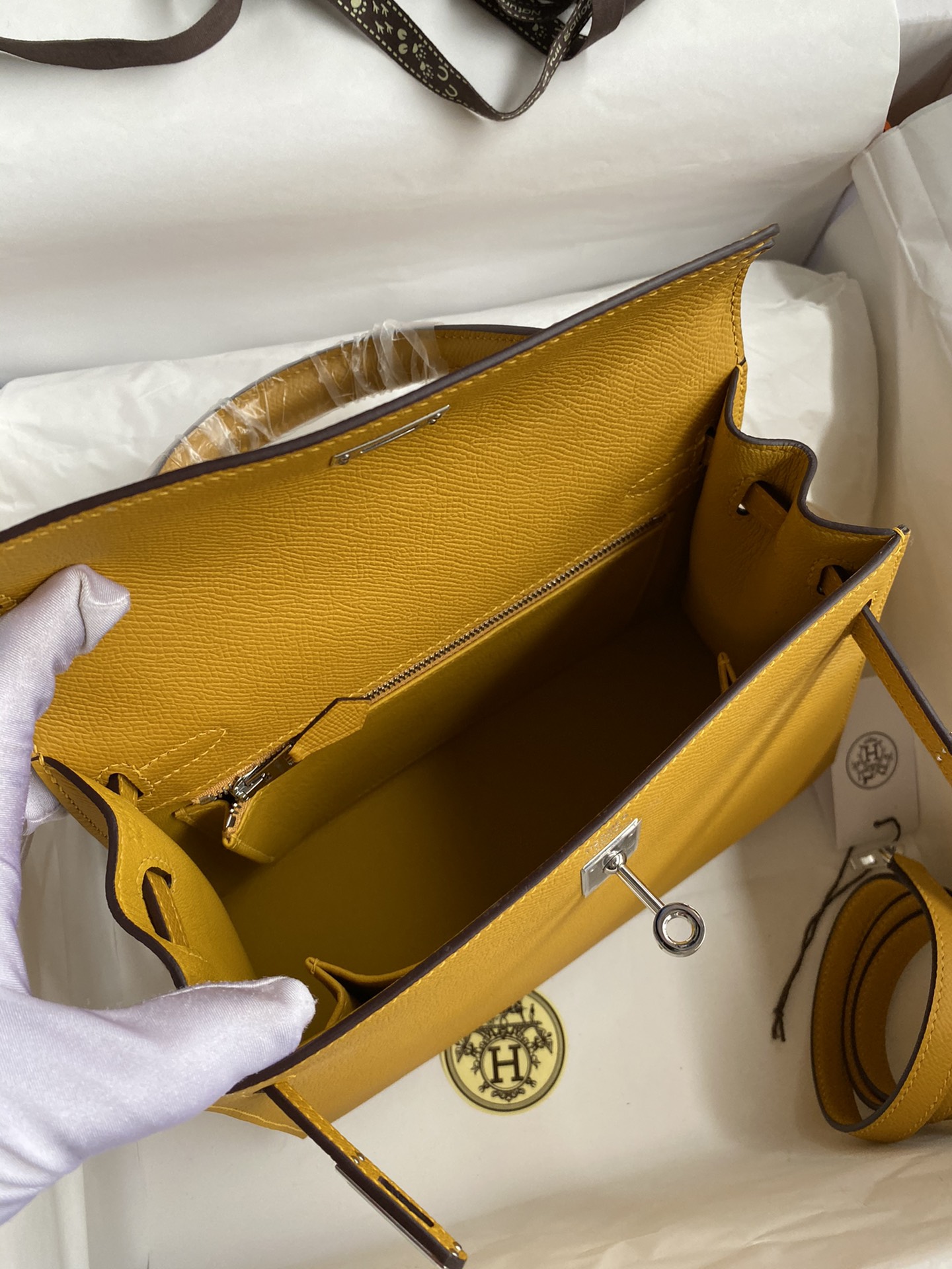 H**mes kelly-epsom leather-25cm
