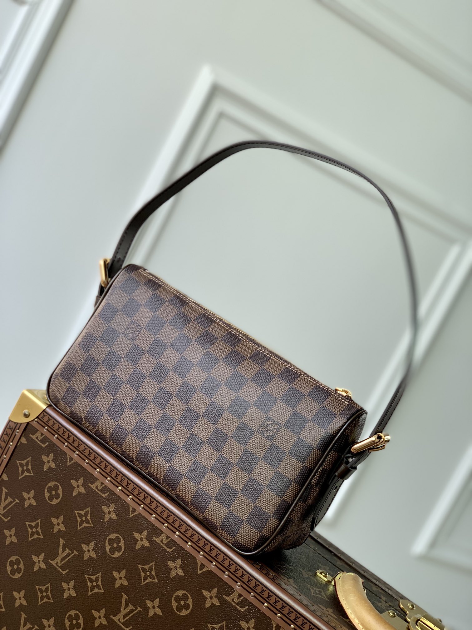 l0*is V*t0n vintage m60006 bag-27*10*15cm