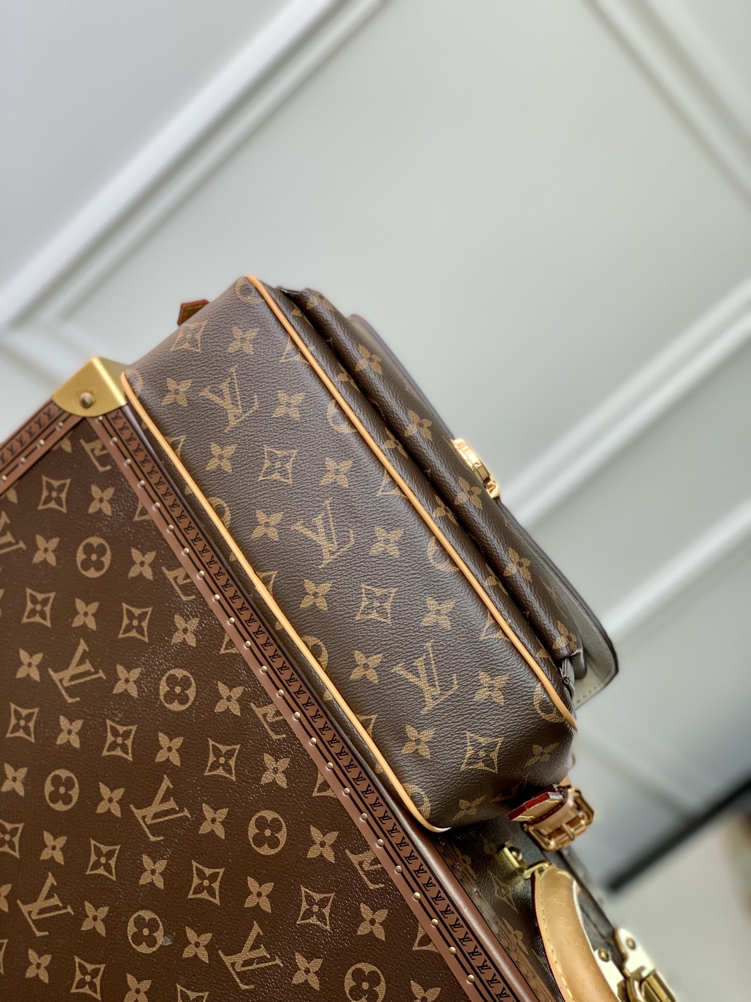 l0*is V*t0n vintage m60006 bag-27*10*15cm