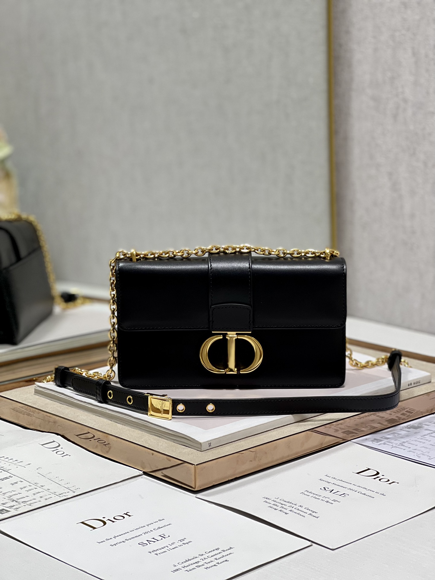Di0r 30 Montaigne Bag-21.5×12×6CM