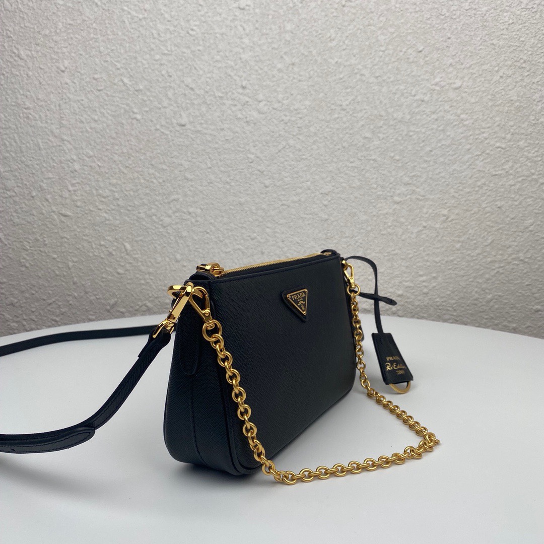 Pra*a chain bag 1bh171-20*11.5*5cm