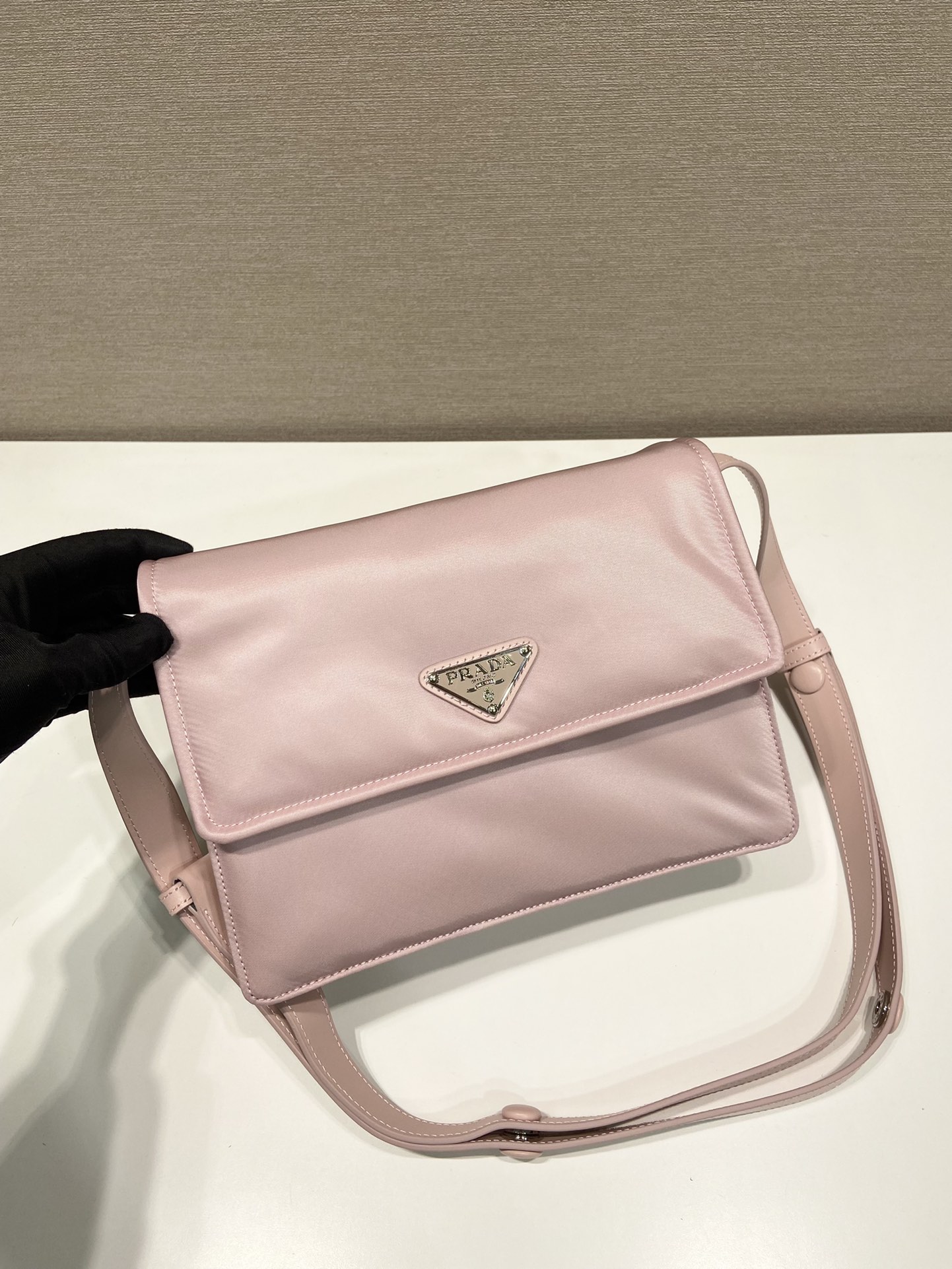 Pra*a 1bd256 shoulder bag-23.5*18*11cm
