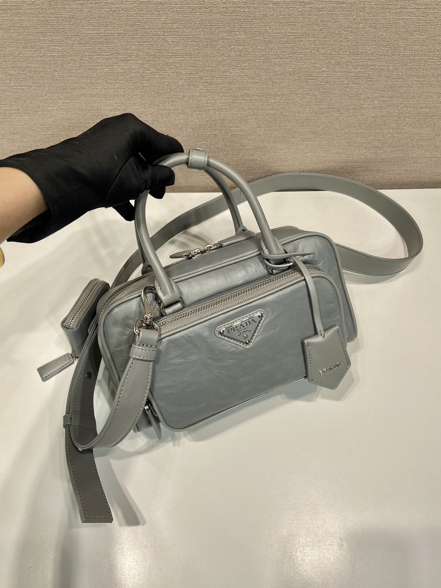 Pra*a 1bb099tote-24*12.5*7cm