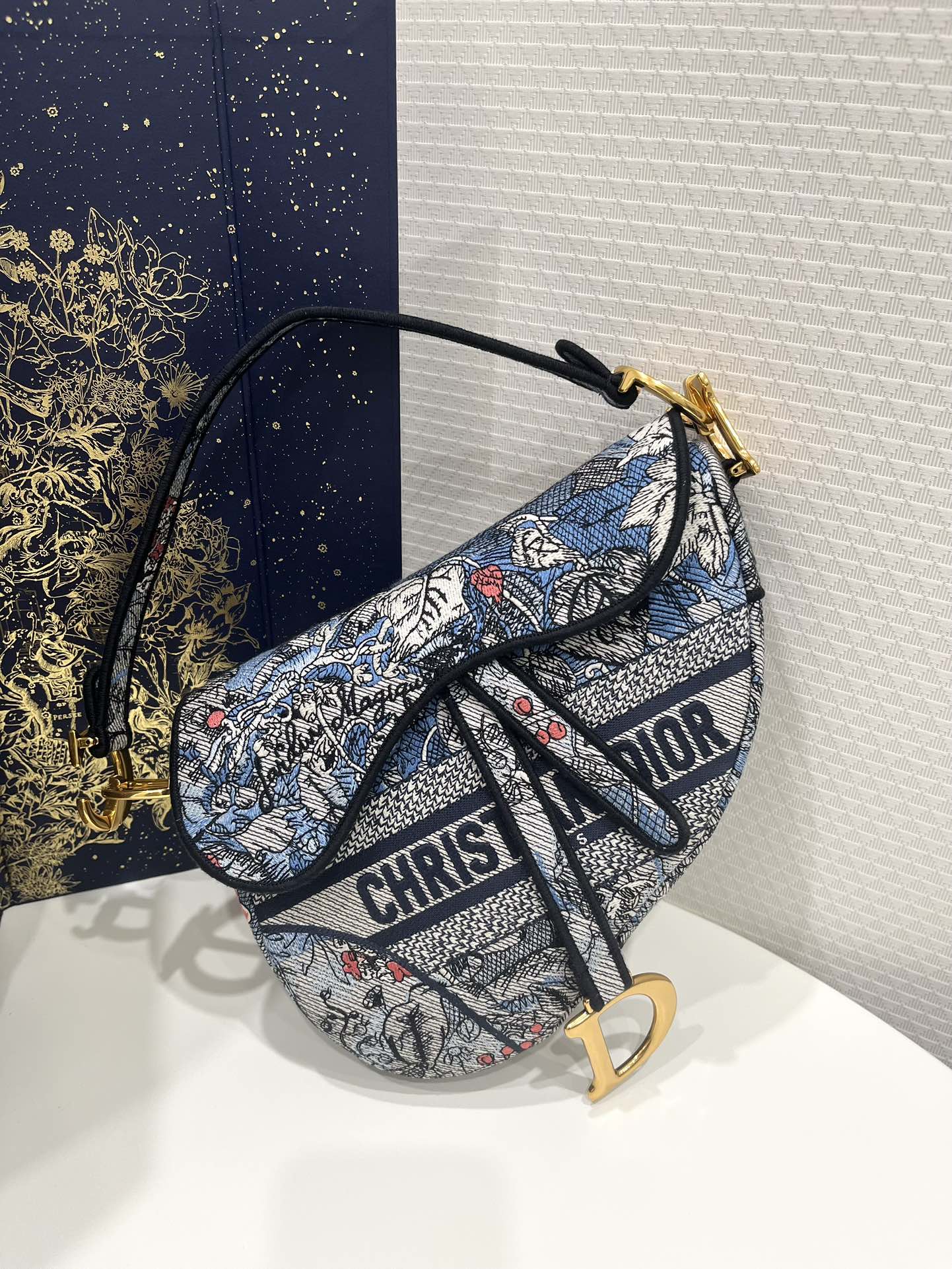 D*or saddle bag-25.5×6.5×20cm