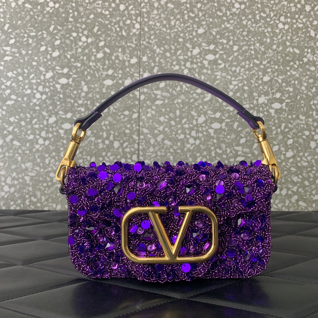 Valentino Garavani Mini Loc-19✖️10.5✖️5CM
