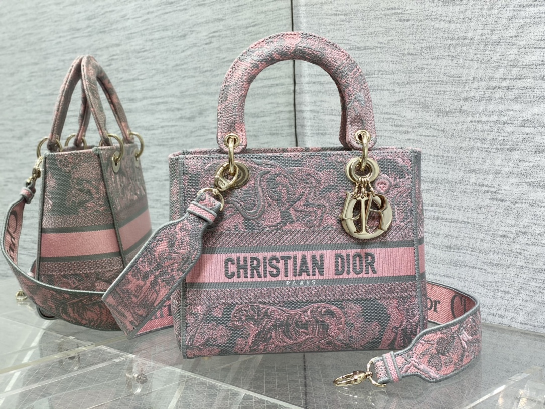 lady D*or handle bag-24×20×11cm