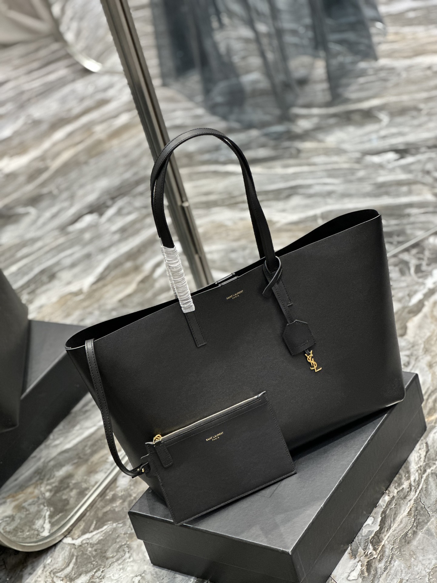 Y*L shopping tote bag-38×28×13cm