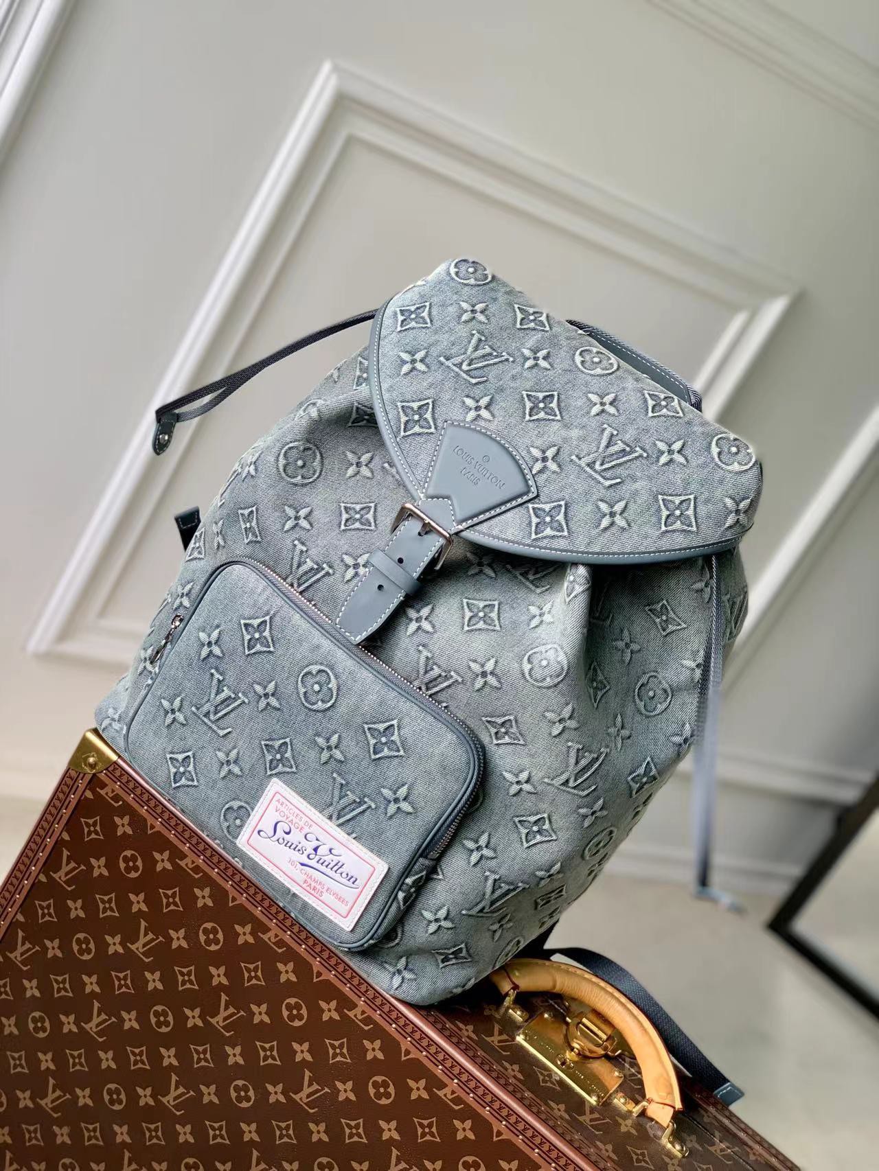 l0*is V*t0n montsouris backpack-m22534-32*40*19cm