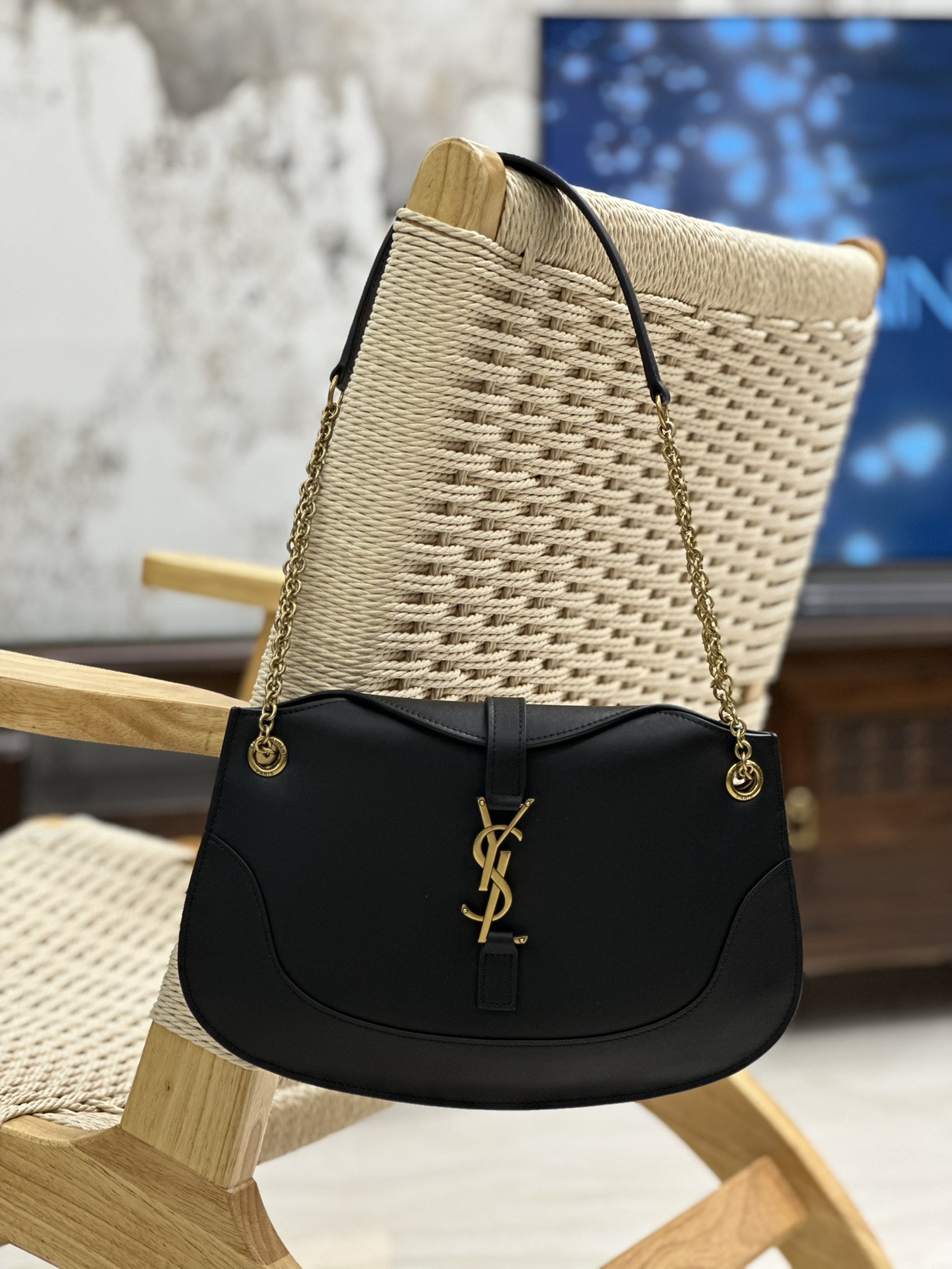 Y*L le vintage bag-31×26×6cm