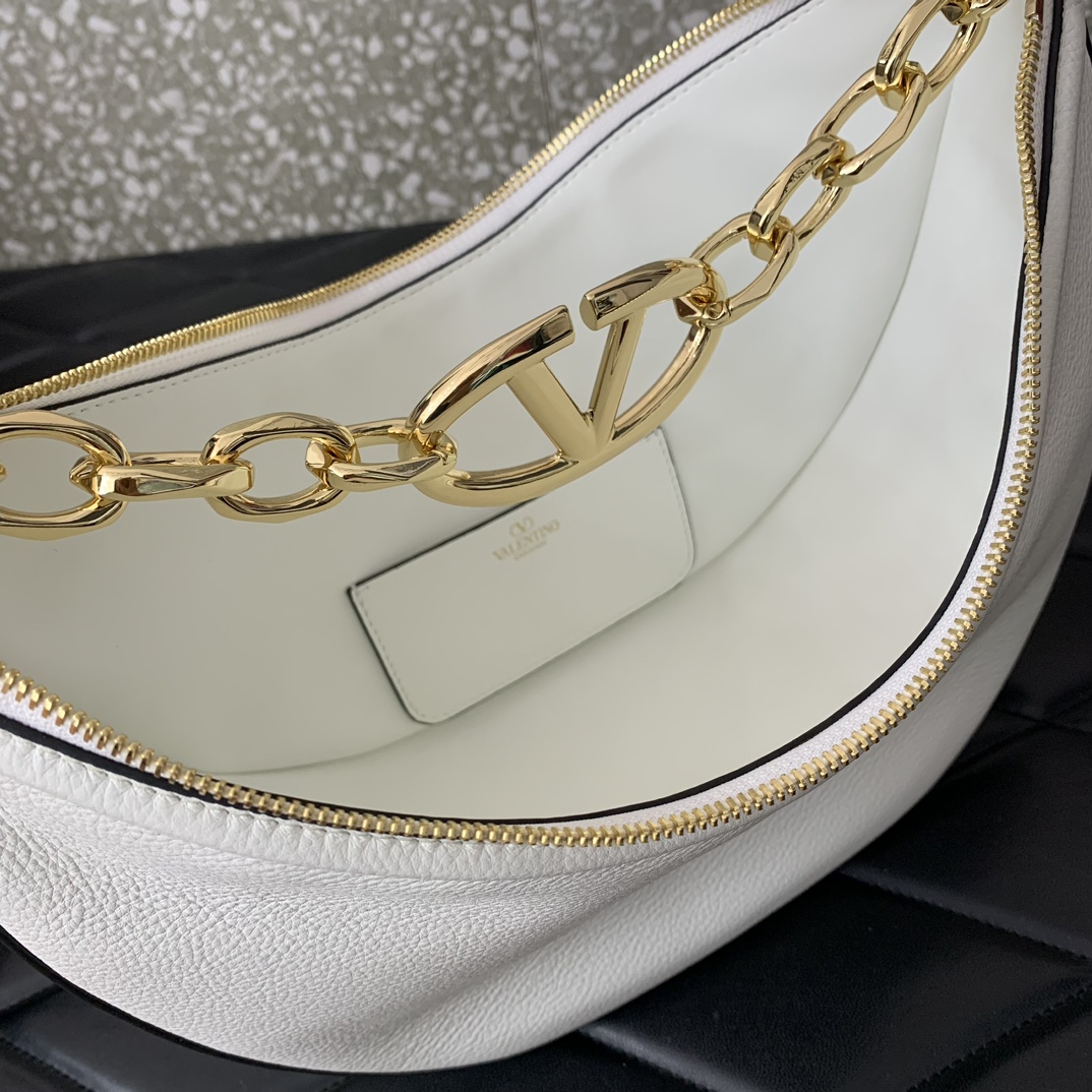Valentino Garavani Vlogo MoonHobo Tote-29x23x11CM