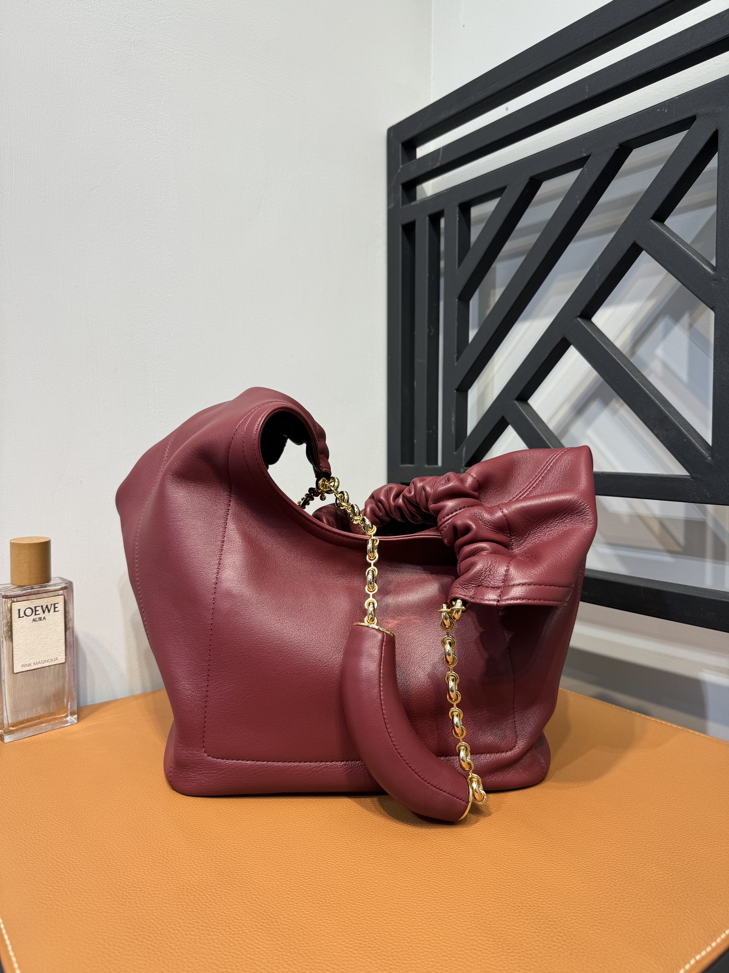 L0ew* squeeze bag-34*33*13.5cm