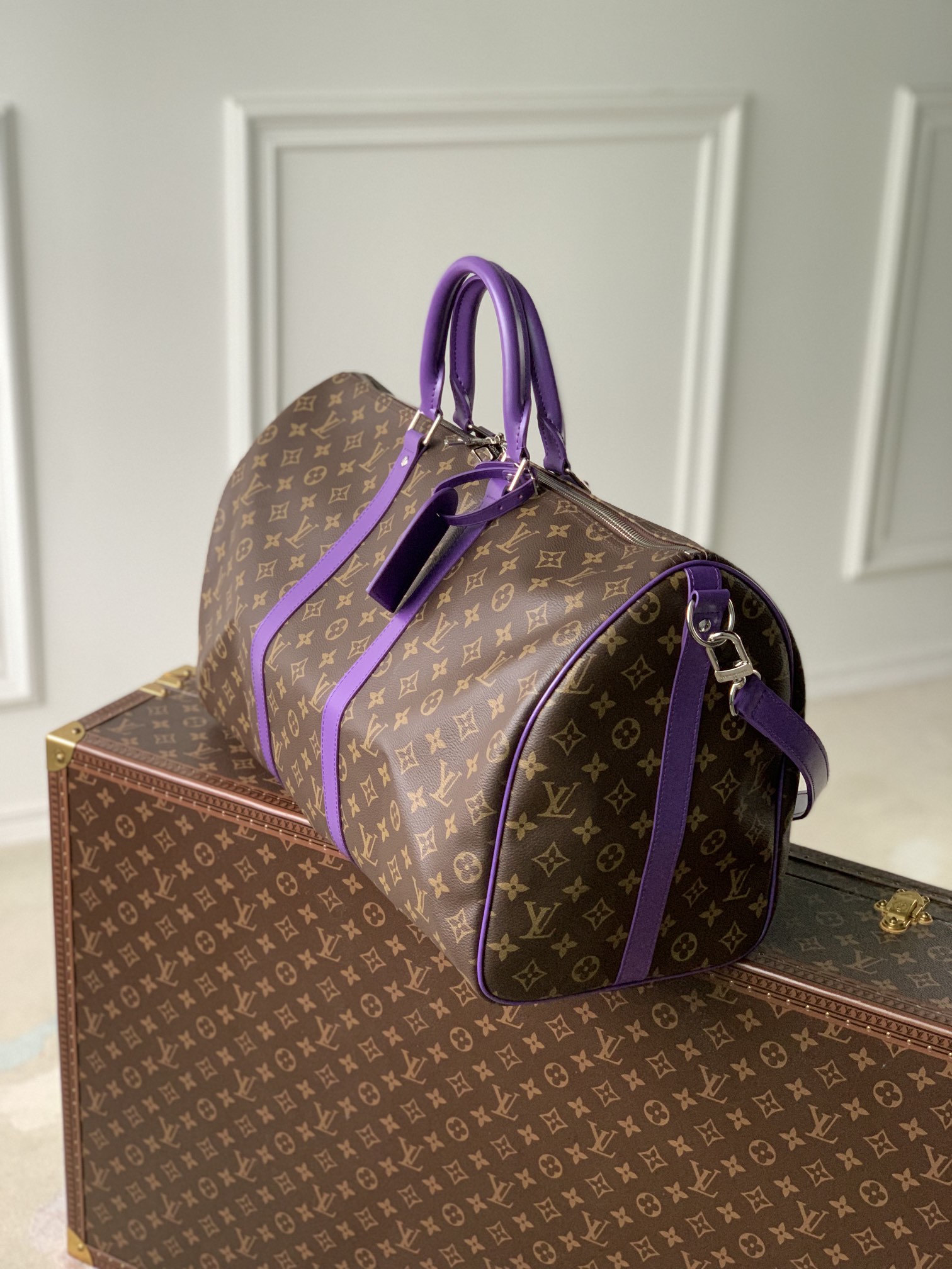 l0*is V*t0n keepall bandouliÈre 50-m21863-50 x 29 x 23cm