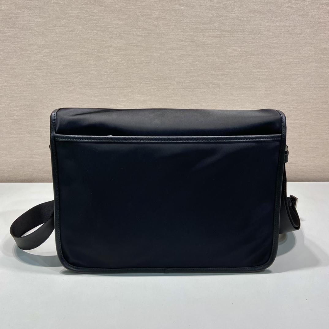 Pra*a saffiano va0768 message bag-32*24*12cm