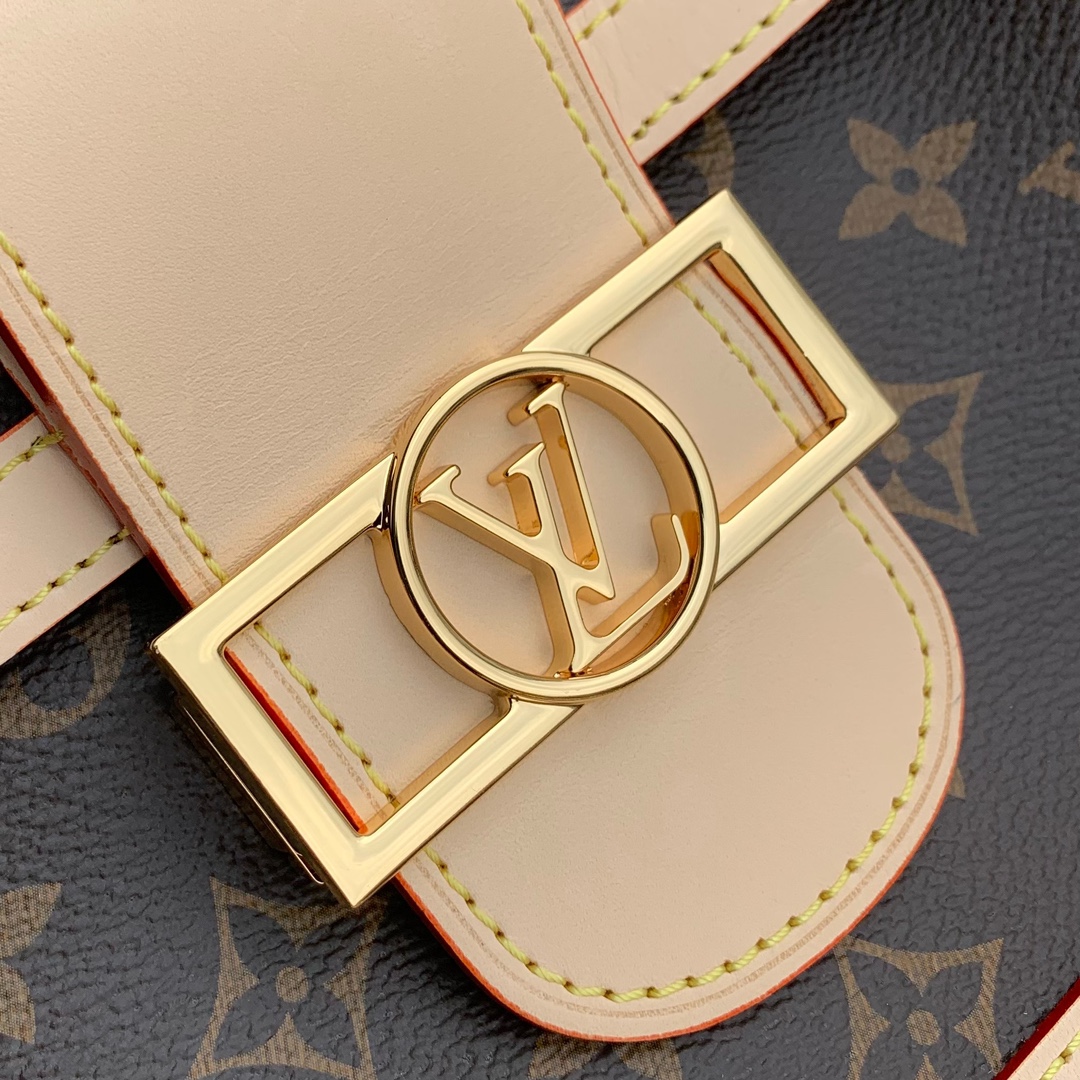 l0*is V*t0n dauphine soft bag-28*20*11cm