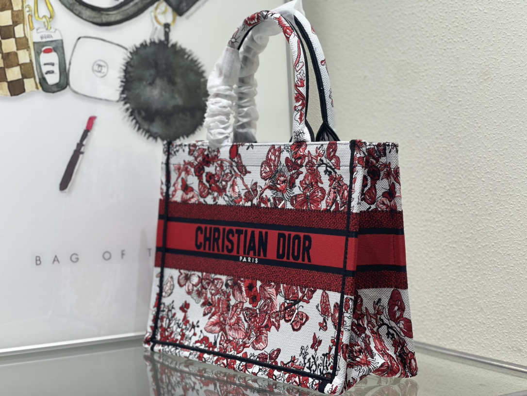 D*or small book tote-36.5cm